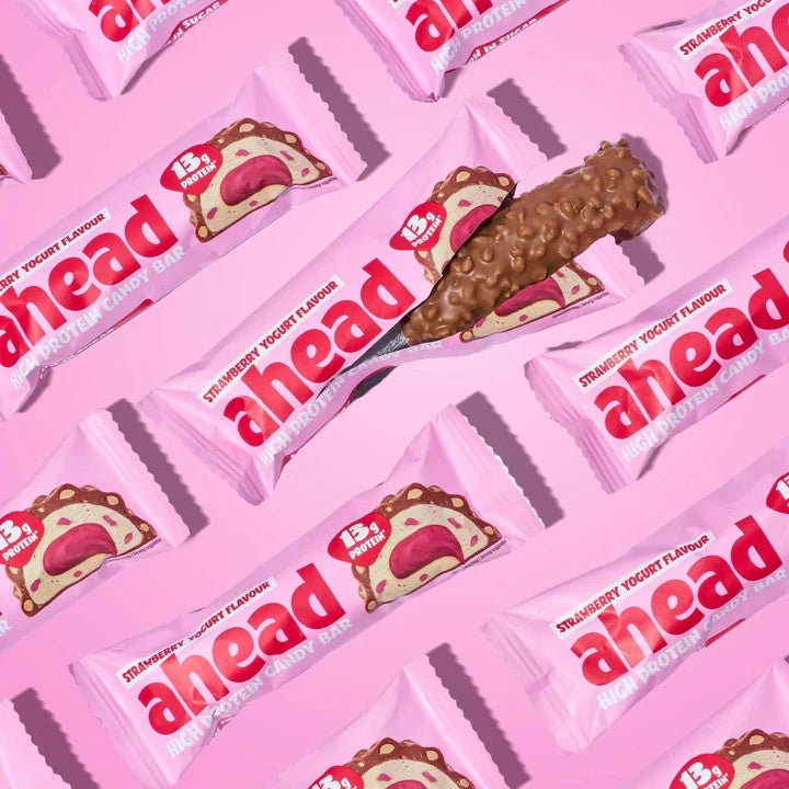 Ahead Strawberry Yogurt Proteinriegel