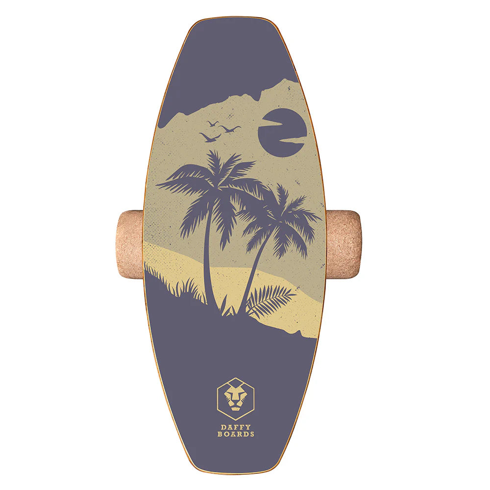 Daffy Boards Allounder Balance Board - Palmtrees
