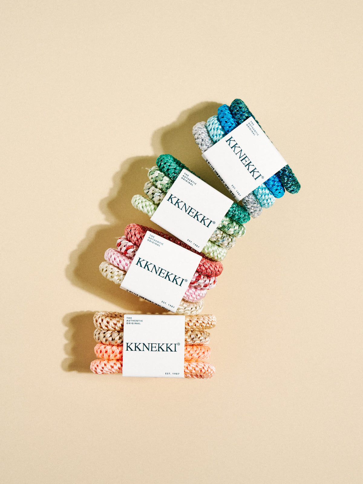 KKNEKKI Original Hair Ties - 4er Bundle