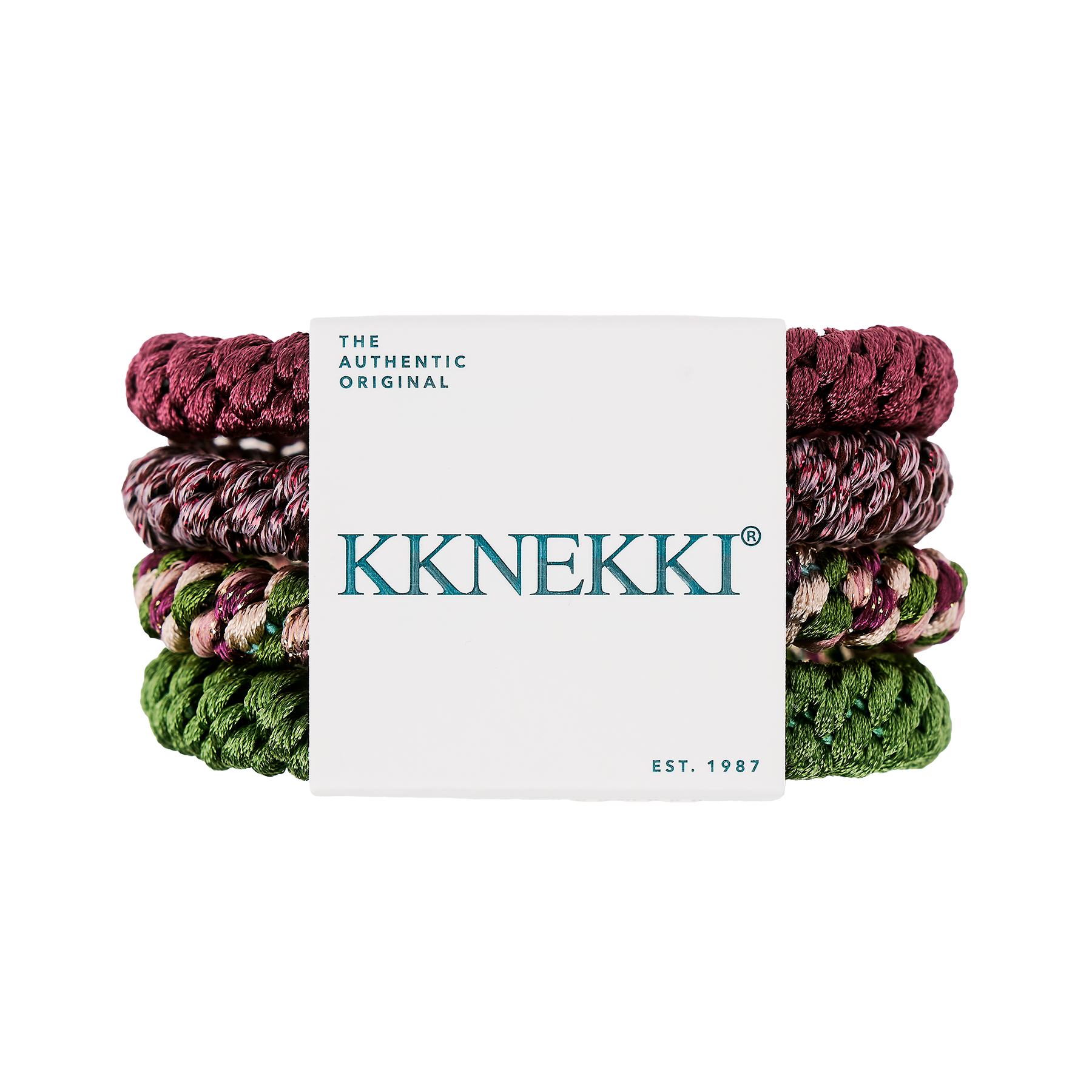 KKNEKKI Original Hair Ties - 4er Bundle