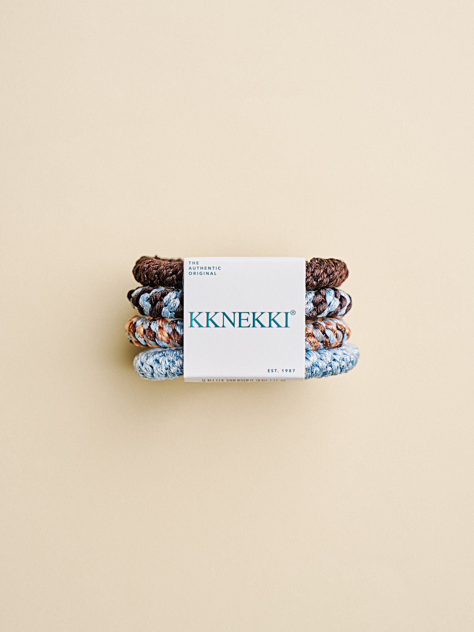 KKNEKKI Original Hair Ties - 4er Bundle