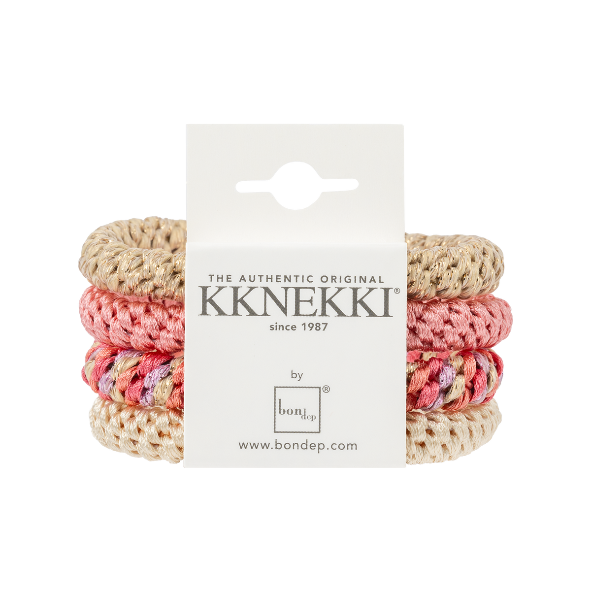 KKNEKKI Original Hair Ties - 4er Bundle