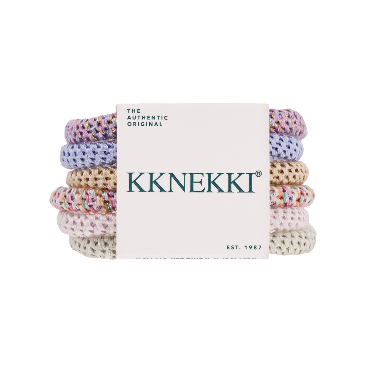 KKNEKKI Slim Bundle - 6 Haargummis - Mooloolabas