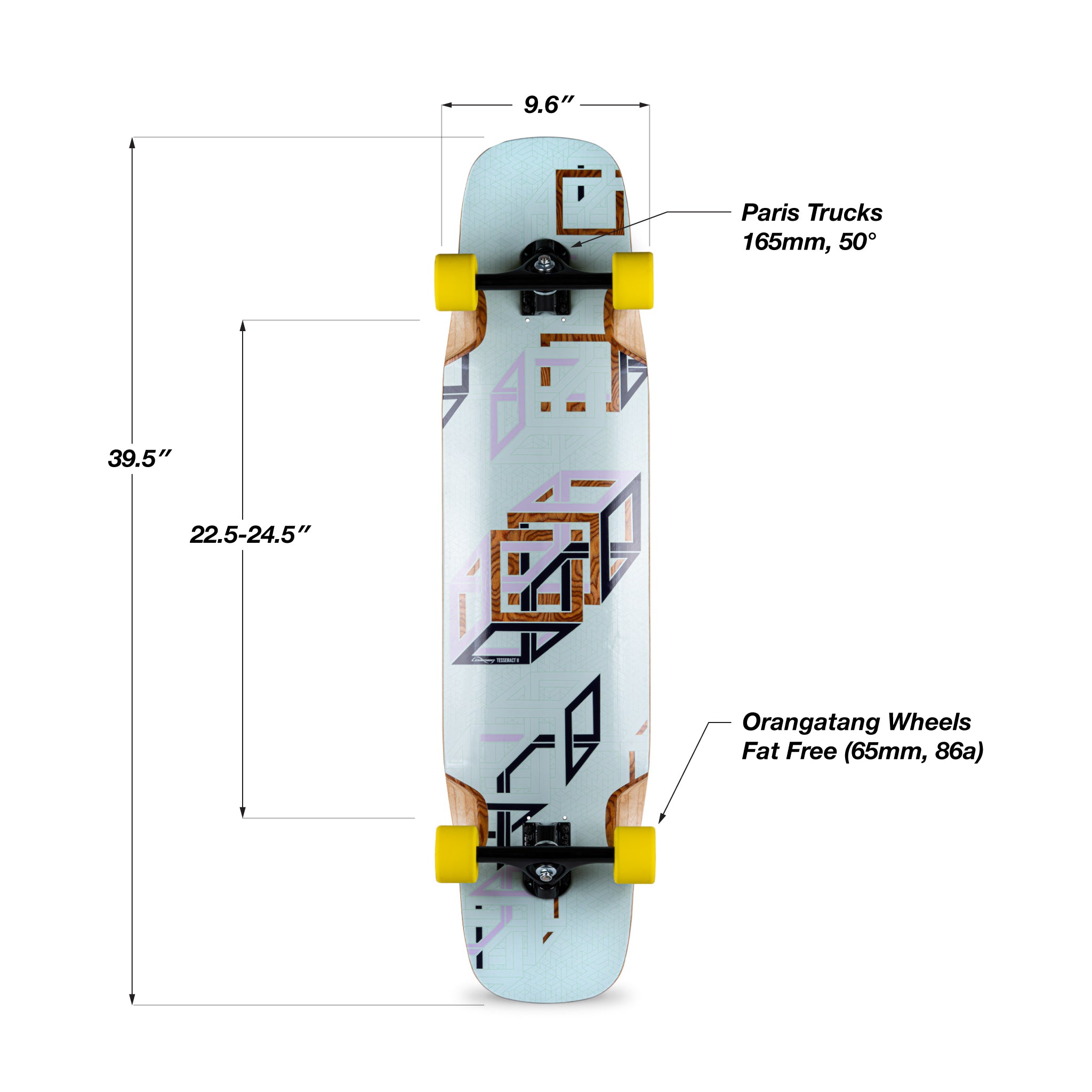 LOADED Tesseract II - Spectra - Longboard