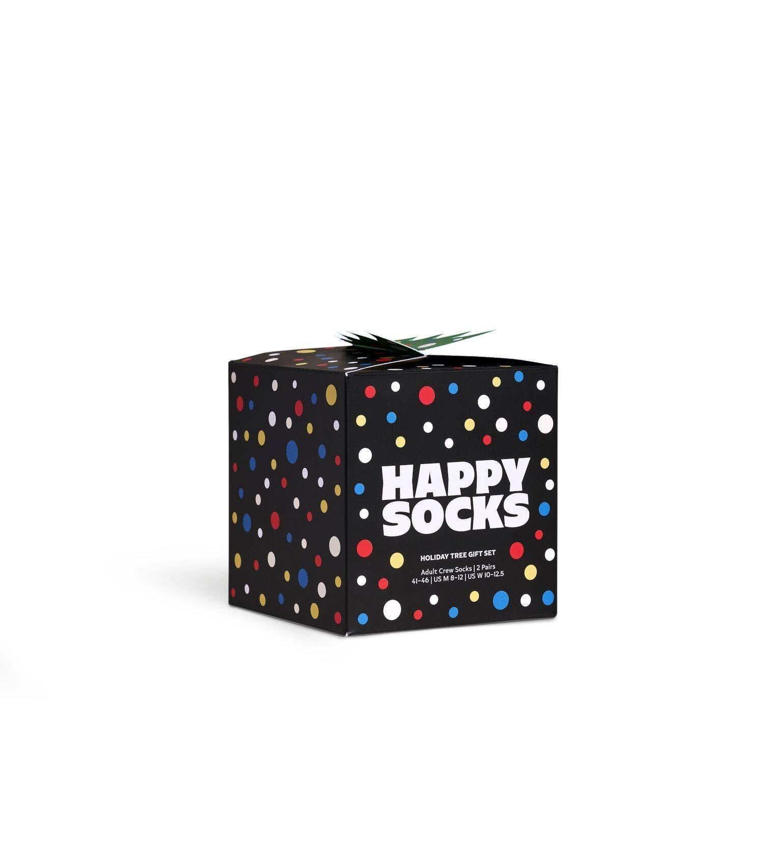 Happy Socks -2-Pack Holiday Tree Socks Gift Set