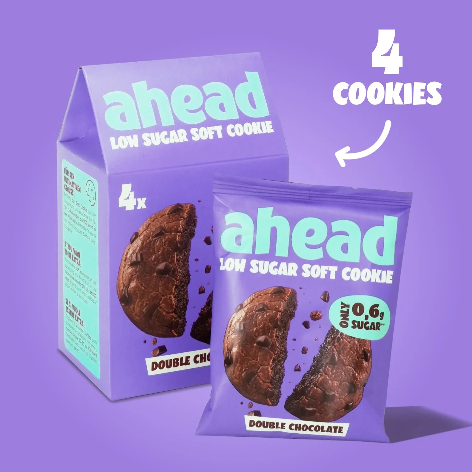 Ahead Double Chocolate Soft Cookie - Mooloolabas