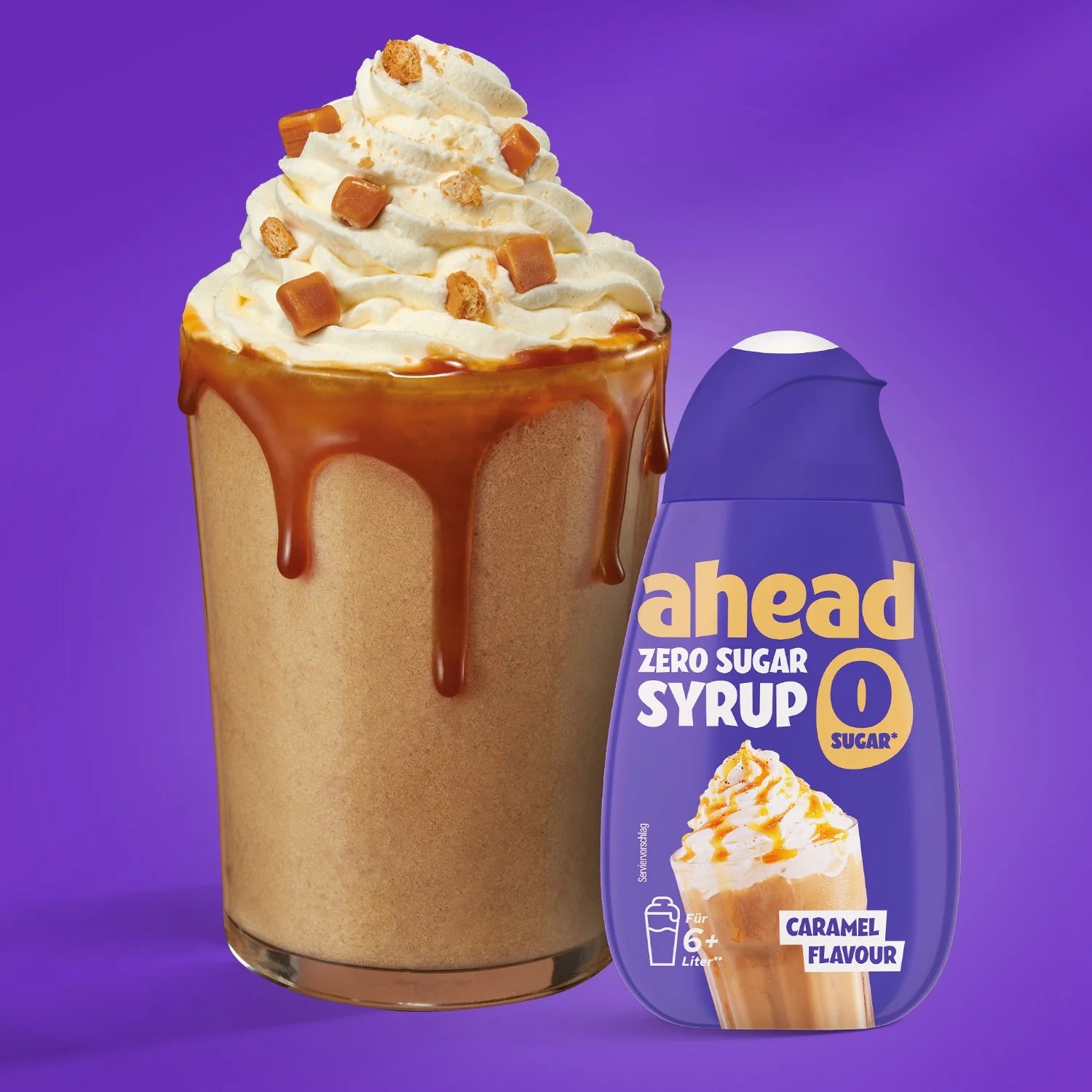 Ahead Caramel Flavour Zero Sugar Sirup - Mooloolabas