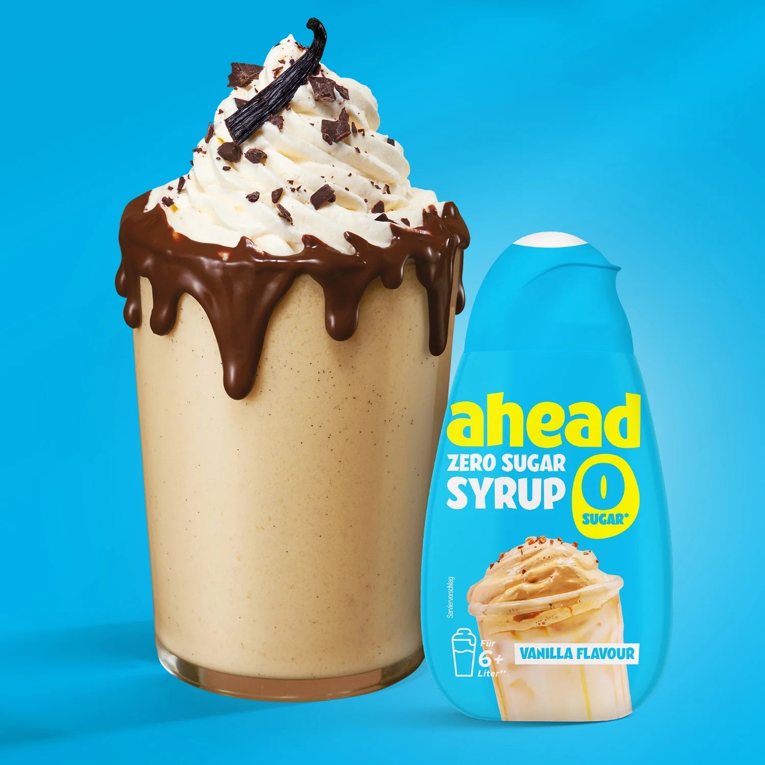 Ahead Vanilla Flavour Zero Sugar Sirup - Mooloolabas