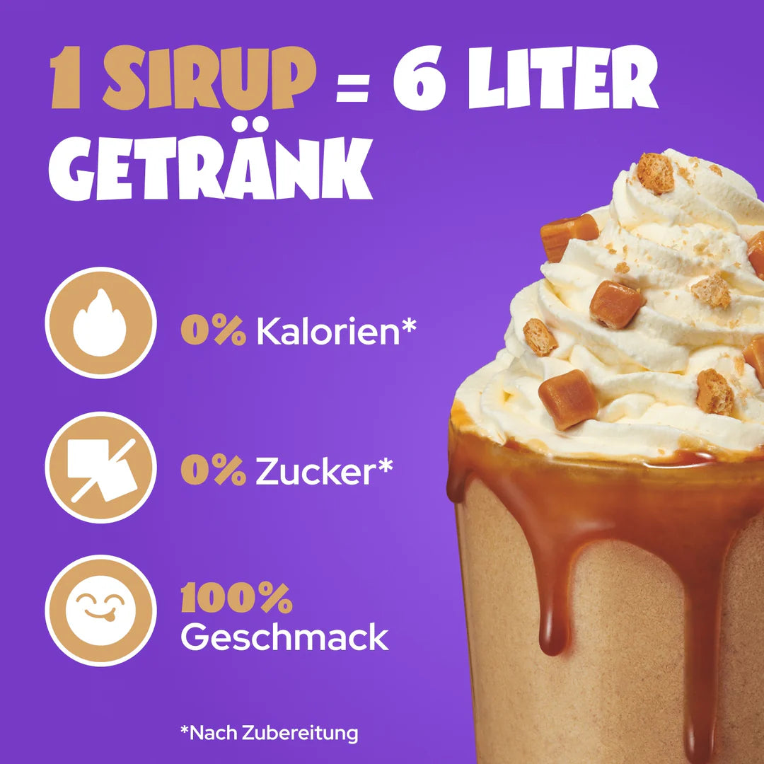 Ahead Caramel Flavour Zero Sugar Sirup - Mooloolabas