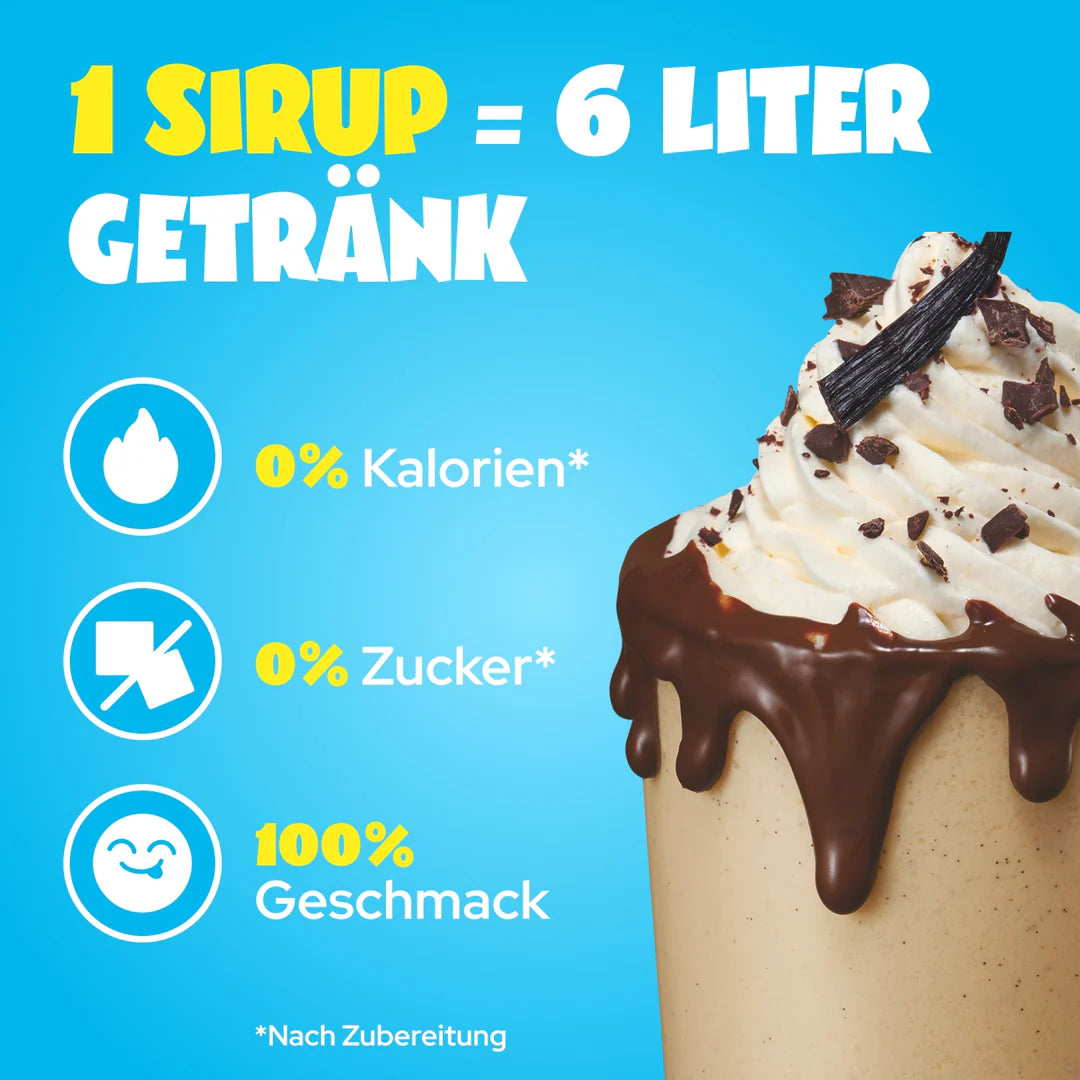 Ahead Vanilla Flavour Zero Sugar Sirup - Mooloolabas