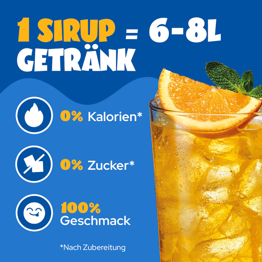 Ahead Orange Zero Sirup - Mooloolabas
