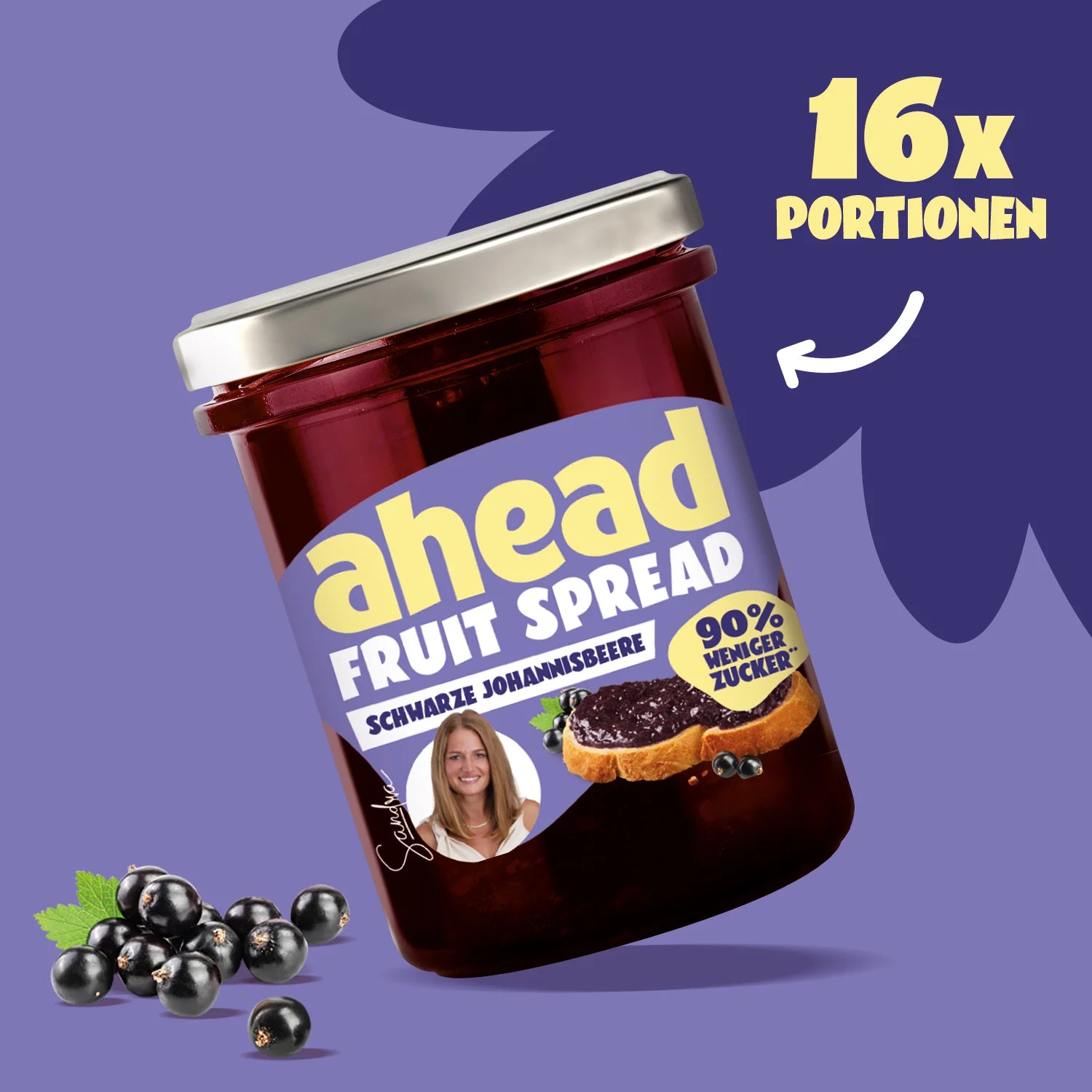 ahead Fruchtaufstrich Schwarze Johannisbeere - Mooloolabas