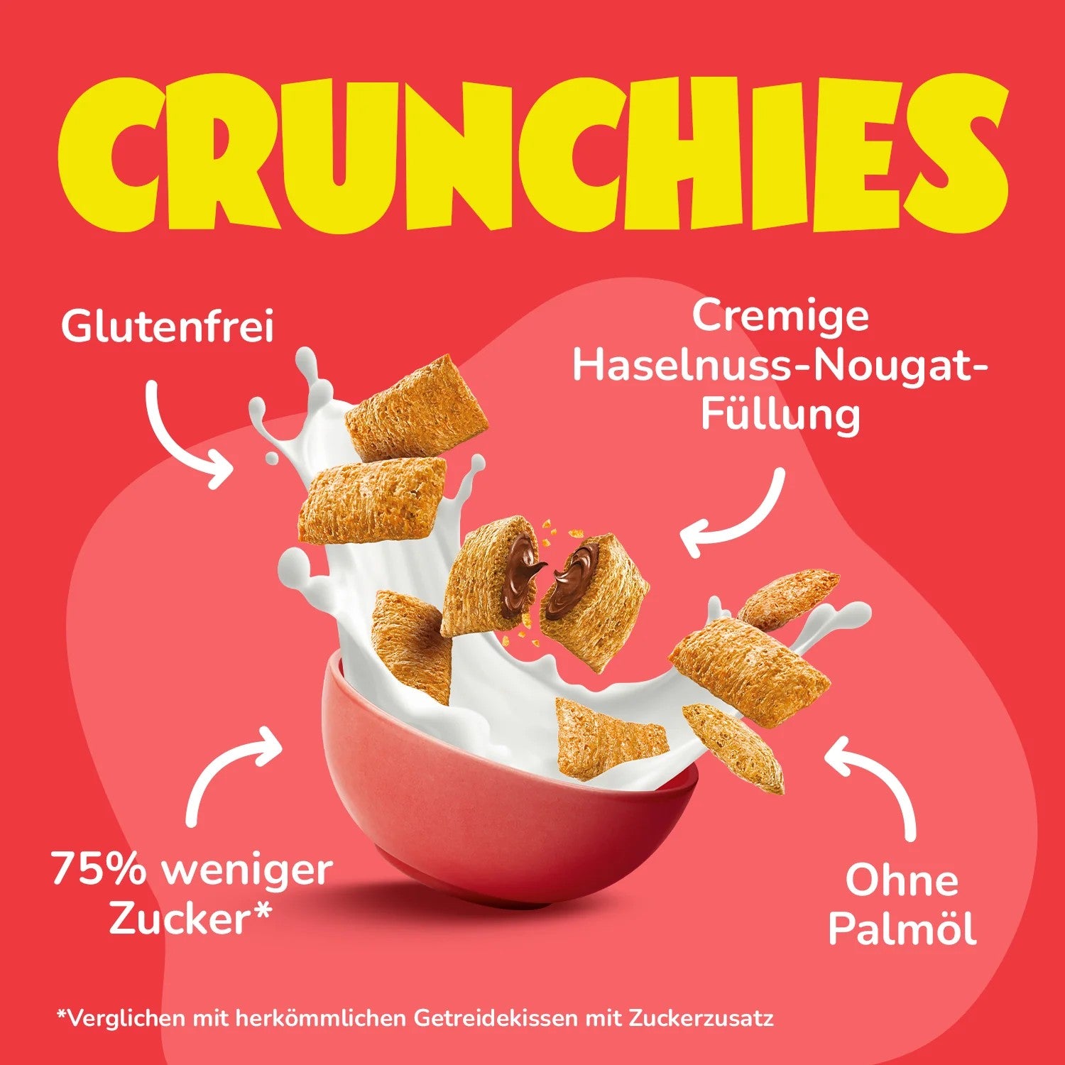 Ahead Hazelnut Nougat Crunchies