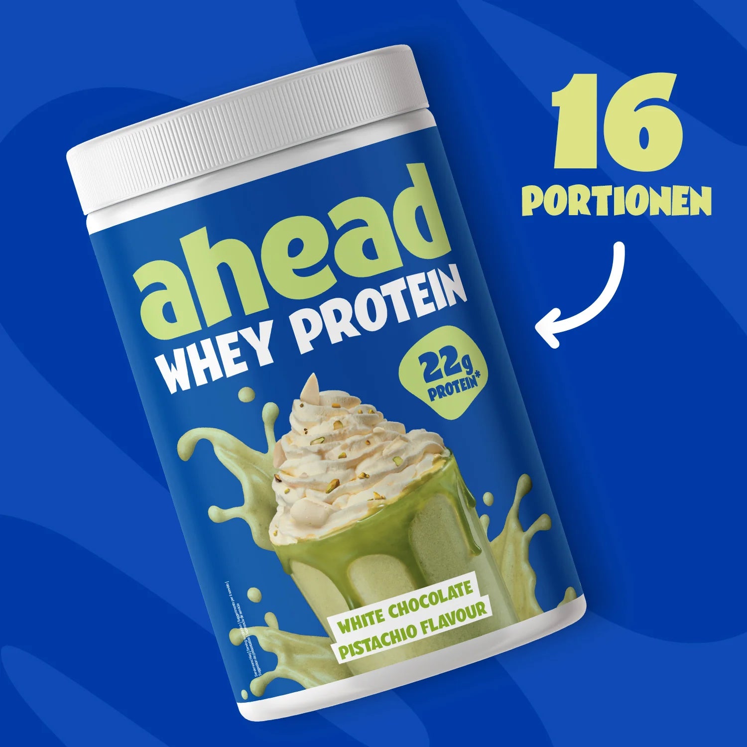 Ahead White Chocolate Pistachio Whey Protein - Mooloolabas
