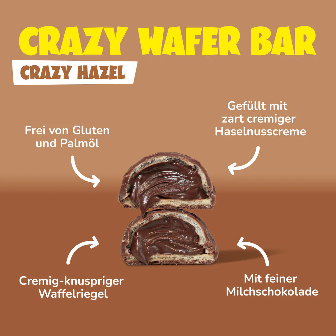 Ahead Crazy Hazel Waffelriegel - Mooloolabas