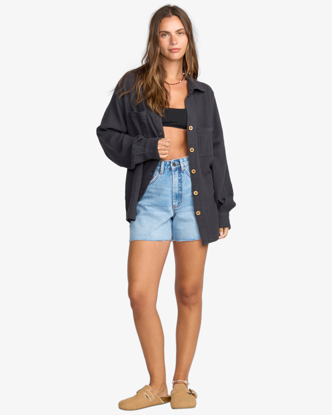 Billabong Swell Blouse - Hemd mit Knöpfen für Frauen