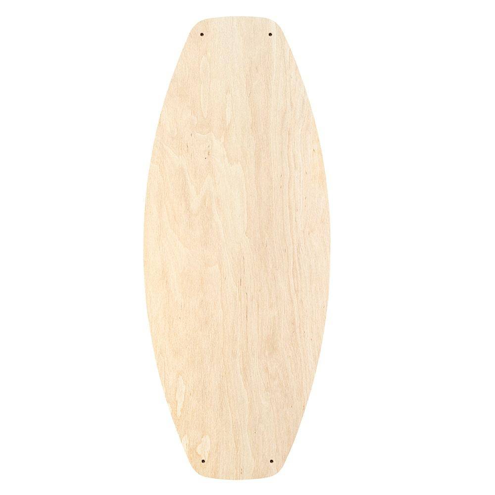 Daffy Boards Allrounder Balance Board Set mit Korkrolle - Design: Stripe Black