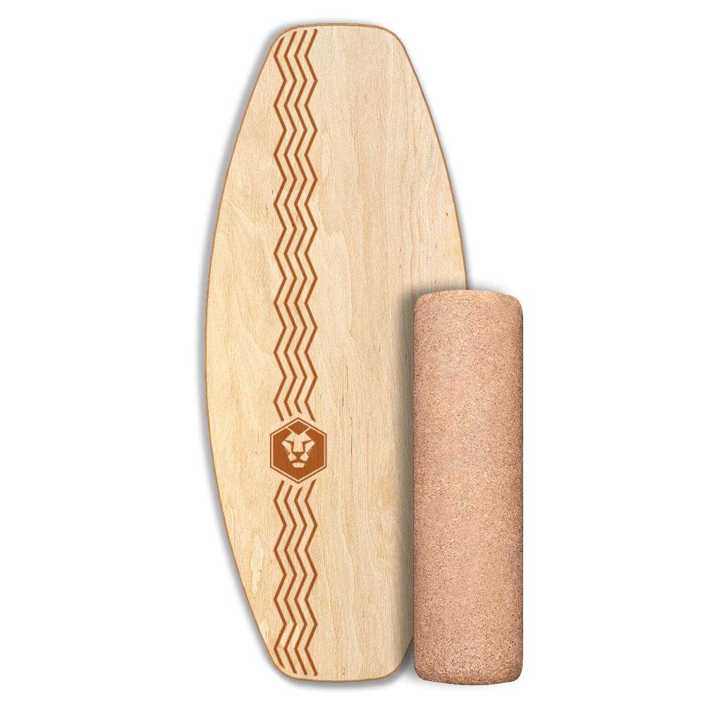 Daffy Boards Allrounder Balance Board Set with Cork Roller - Design: Tape