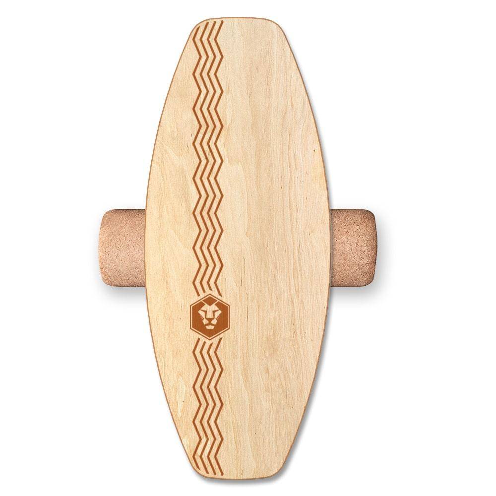 Daffy Boards Allrounder Balance Board Set with Cork Roller - Design: Tape