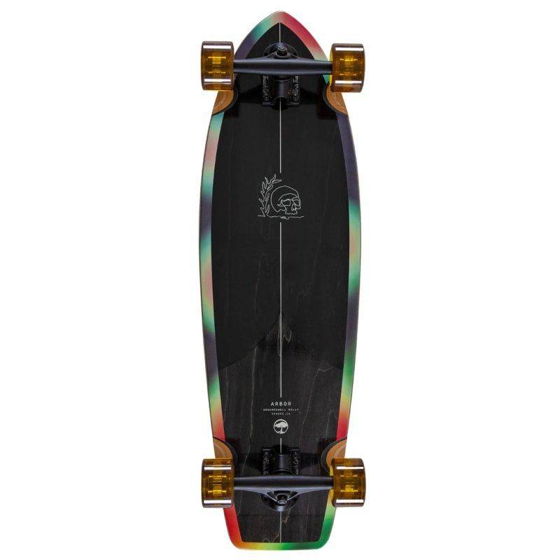 Arbor Longboards Rally Groundswell Palisander complete 30.5" - Mooloolabas