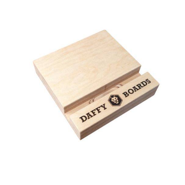 Daffy Boards Super-Bundle: Surf Balance Board + Roller + Stand, Design: Teal