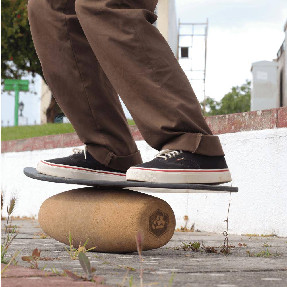 Daffy Boards Balance Board Cork Roller - Carve Roll - 450 x 147 mm