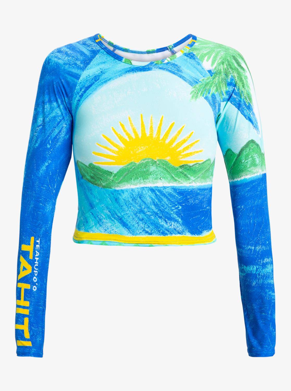 Roxy Atlas - Langärmliges Surf-Top mit Cropped Fit