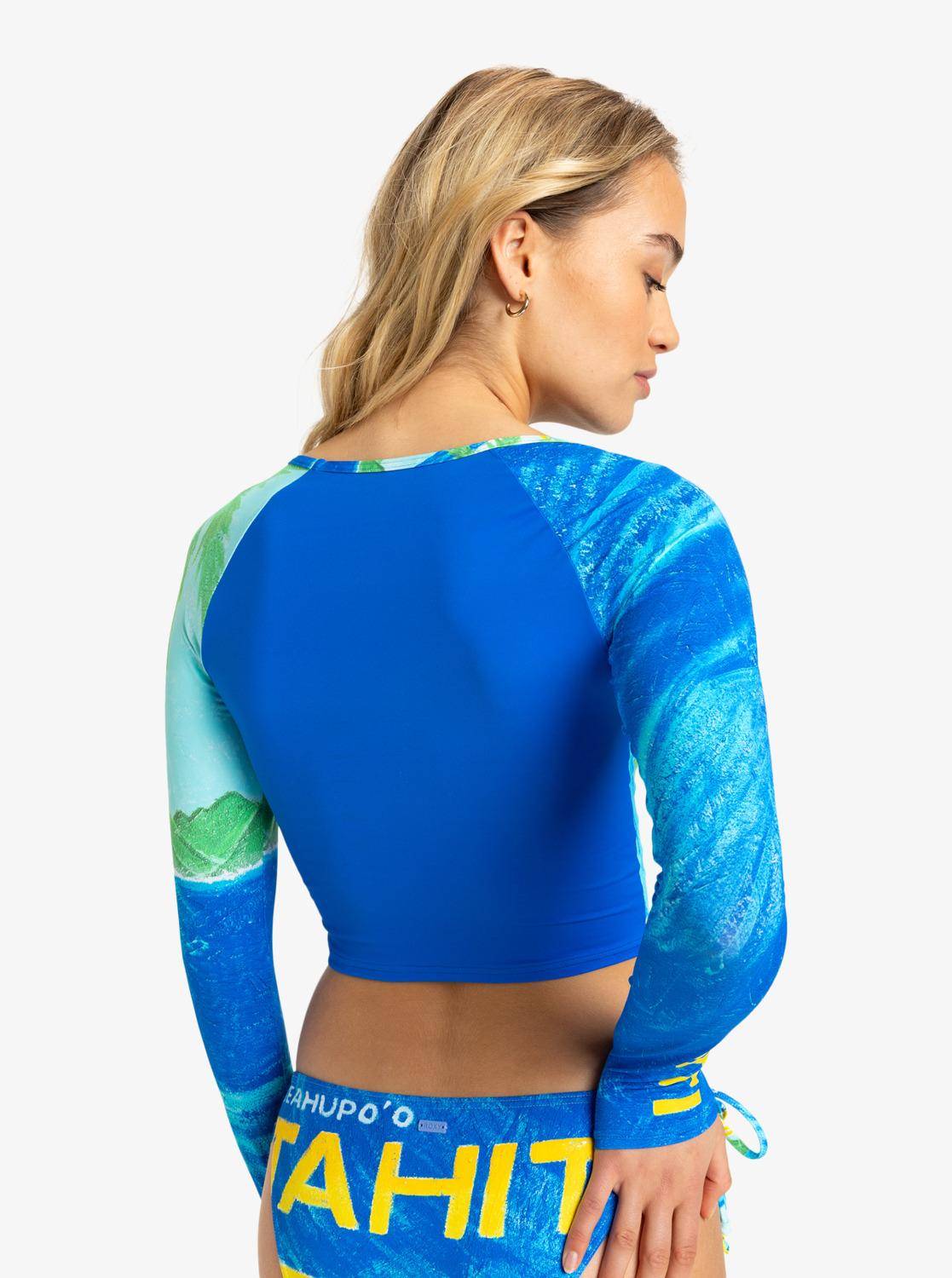 Roxy Atlas - Langärmliges Surf-Top mit Cropped Fit