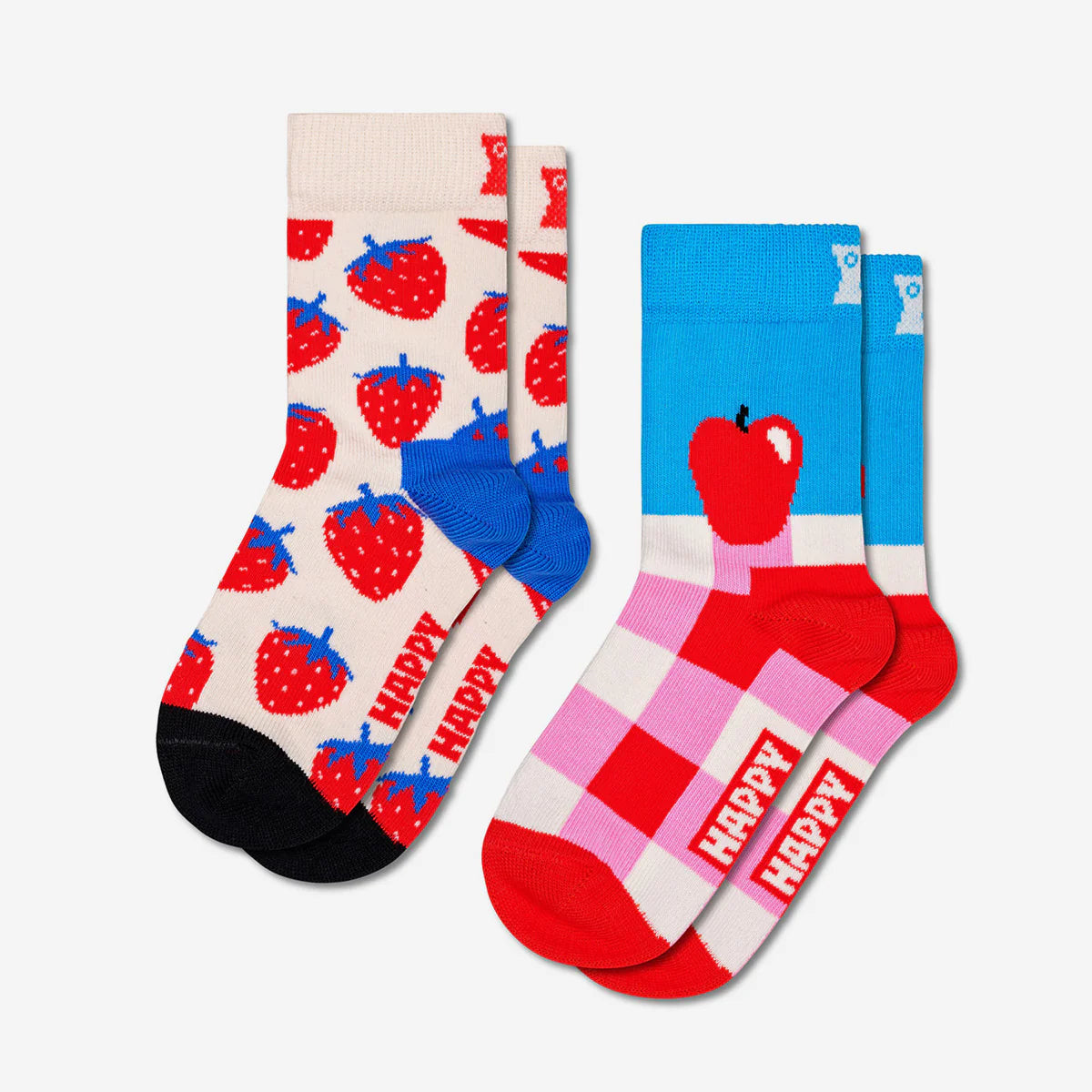Happy Socks - Kids 2-Pack Fruits Socks