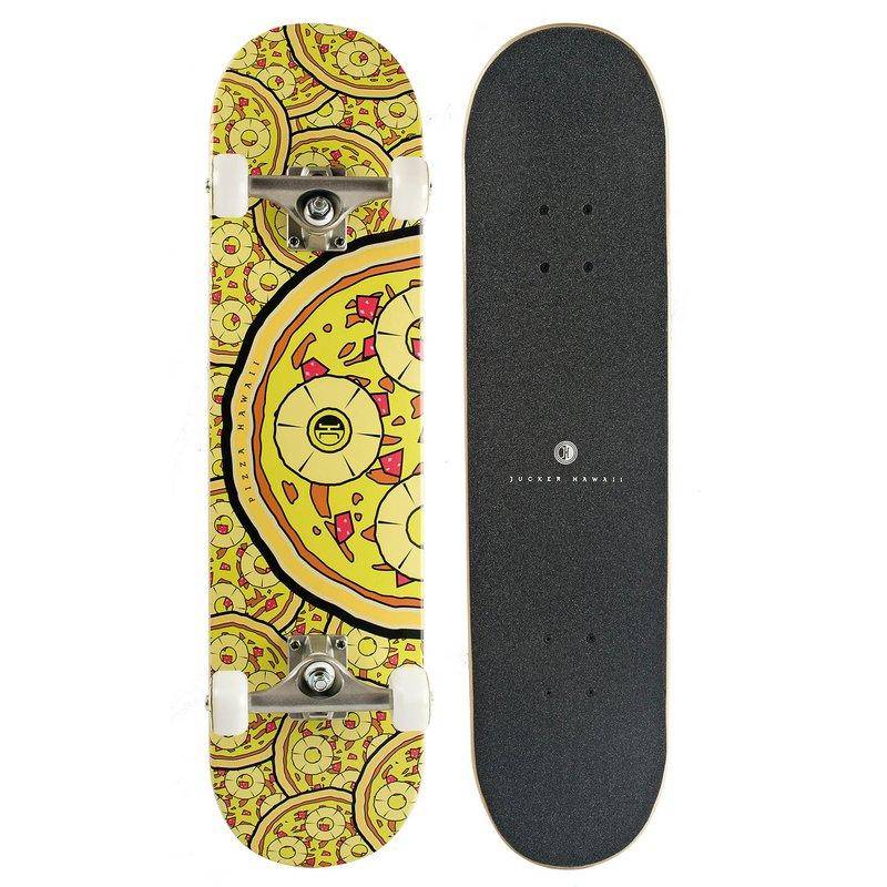 JUCKER HAWAII Skateboard PERKY PIZZAS 8.0" Complete