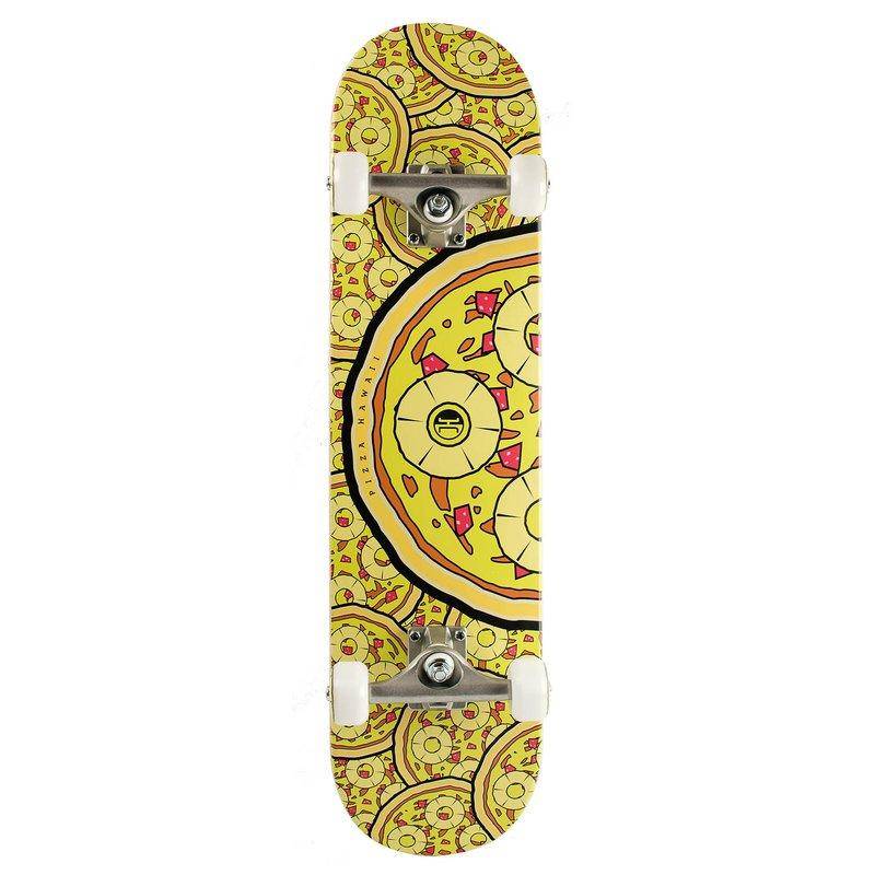 JUCKER HAWAII Skateboard PERKY PIZZAS 8.0" Complete
