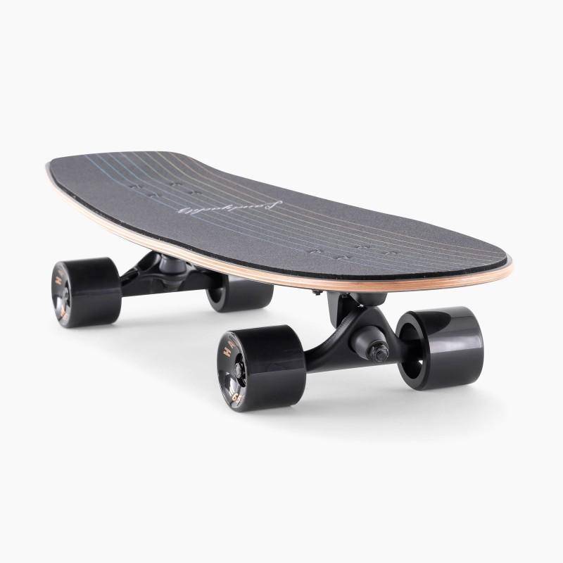 LANDYACHTZ - BUTTER BLACK LINES 31" - SURFSKATE - Mooloolabas