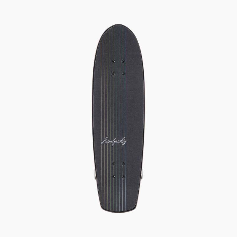 LANDYACHTZ - BUTTER BLACK LINES 31" - SURFSKATE - Mooloolabas