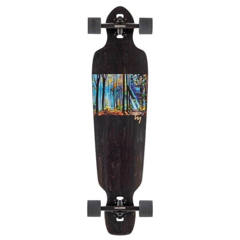 LANDYACHTZ BATTLE AXE FORREST 38" DROP THROUGH LONGBOARD COMPLETE - Mooloolabas