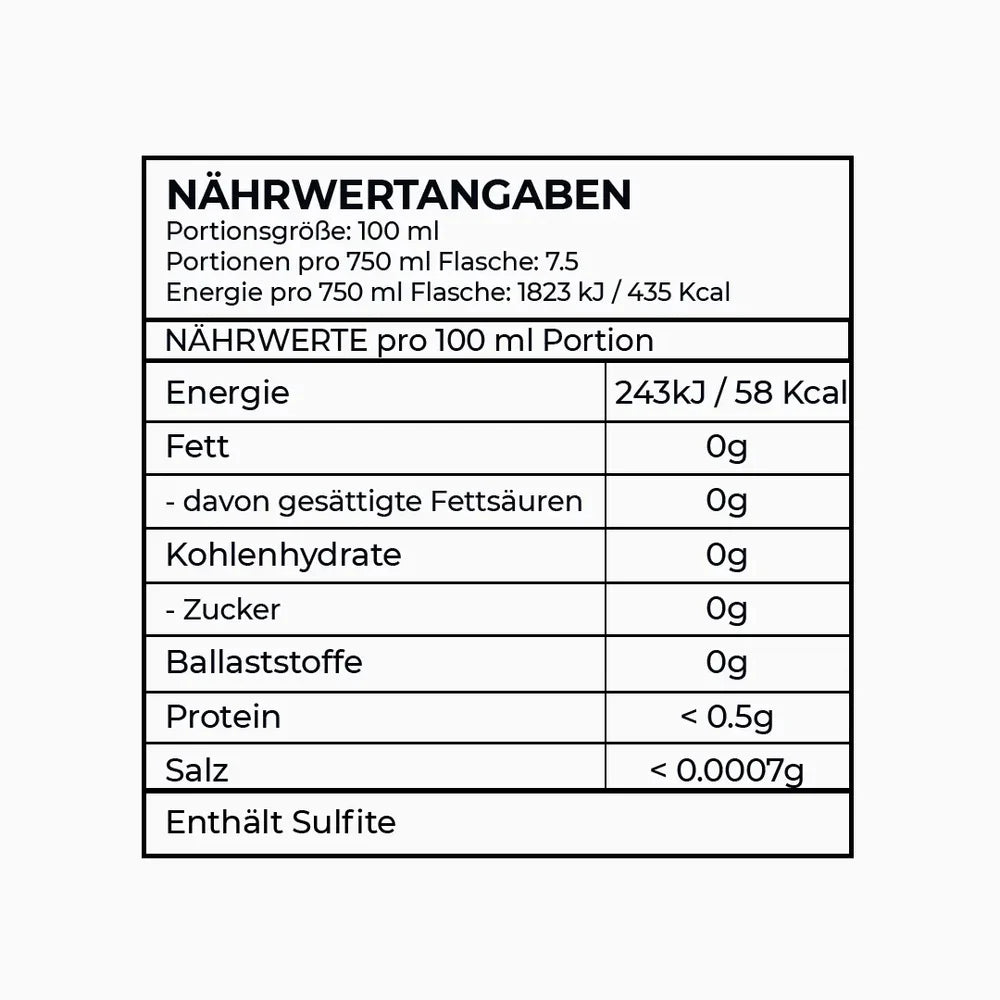 Pure - Zuckerfreier Rotwein - Mooloolabas