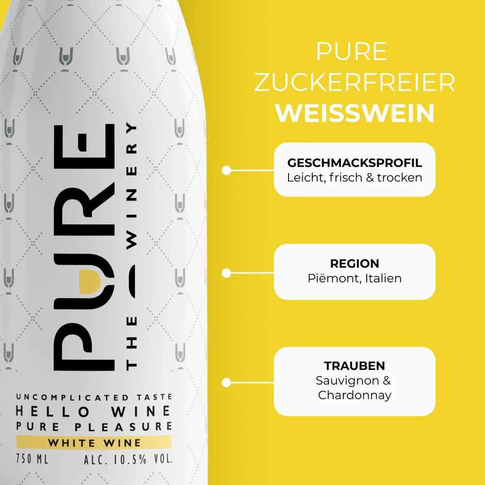 Pure - Zuckerfreier Weißwein - Mooloolabas