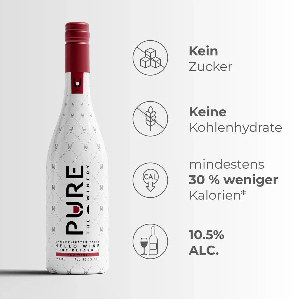 Pure - Zuckerfreier Rotwein - Mooloolabas