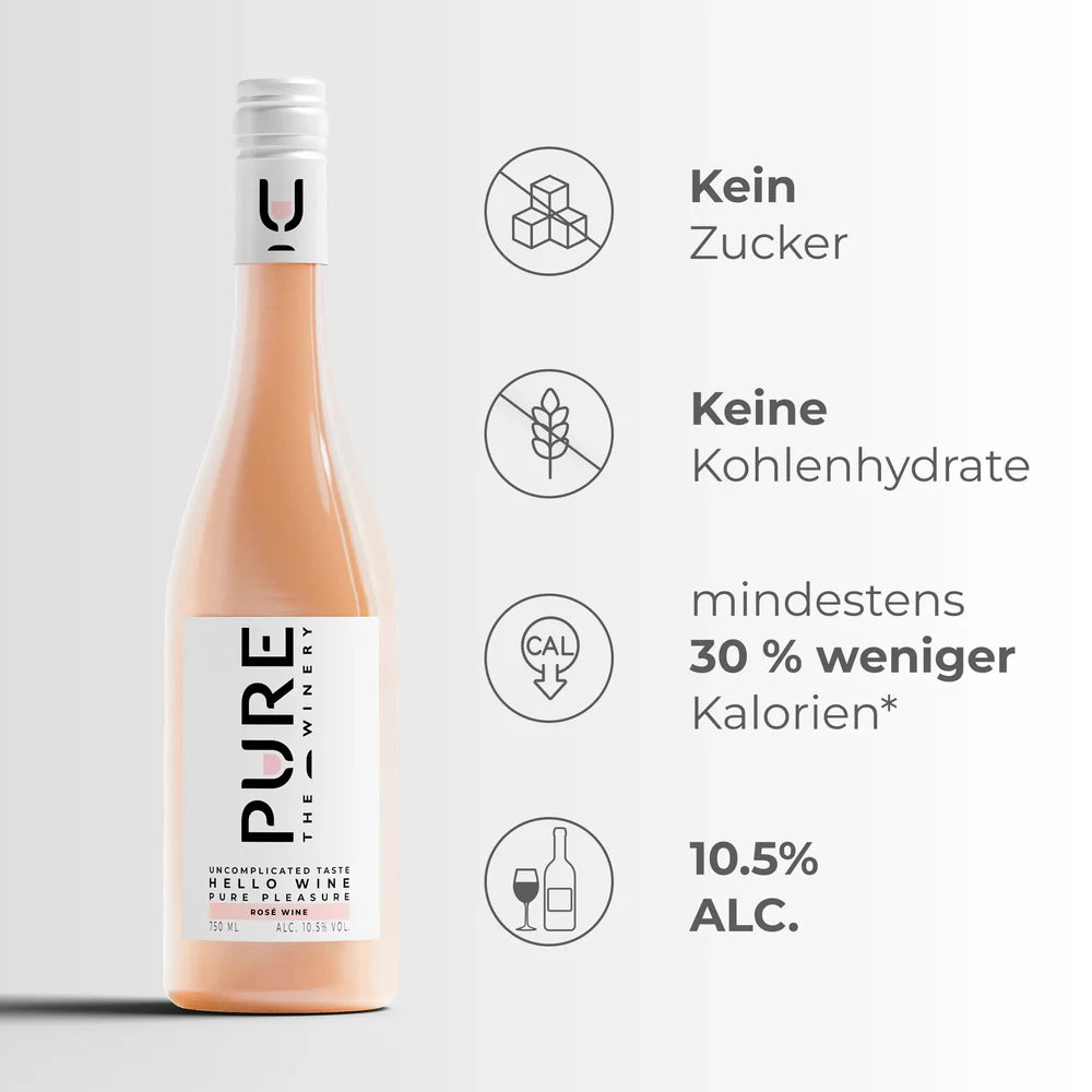Pure - Zuckerfreier Roséwein - Mooloolabas