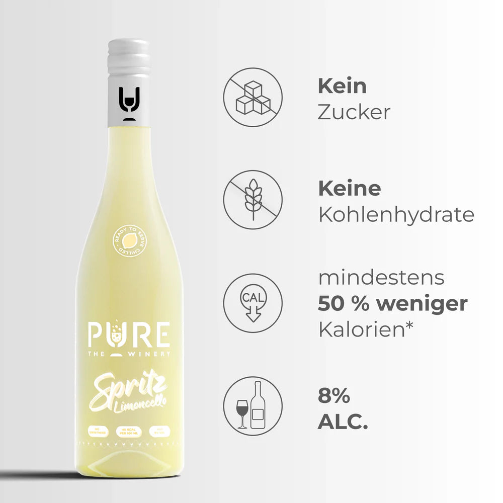 Pure - Zuckerfreier Limoncello Spritz - Mooloolabas