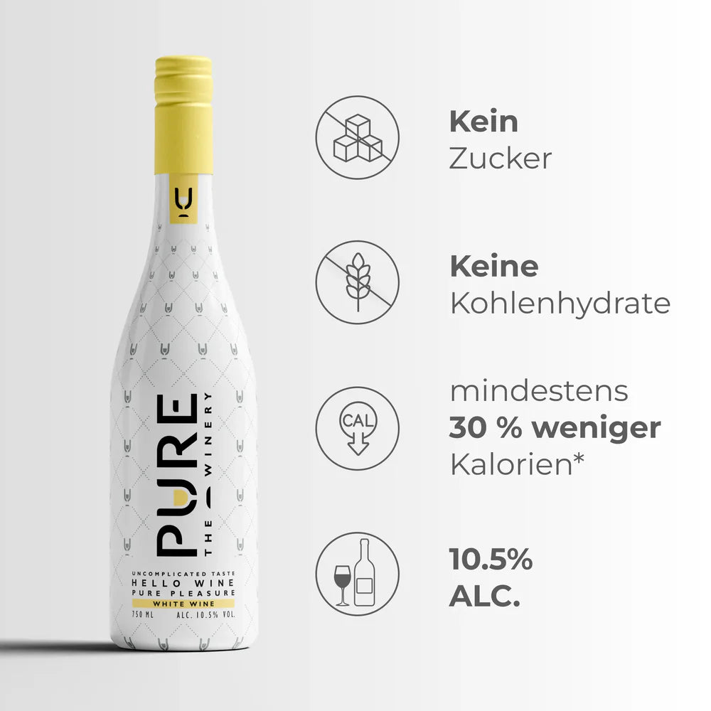 Pure - Zuckerfreier Weißwein - Mooloolabas
