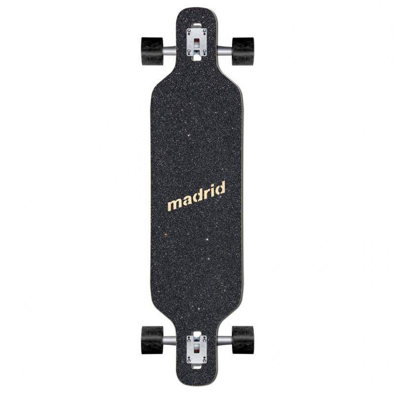 MADRID ABSTRACT 40" DROP THROUGH CRUISER LONGBOARD COMPLETE - Mooloolabas