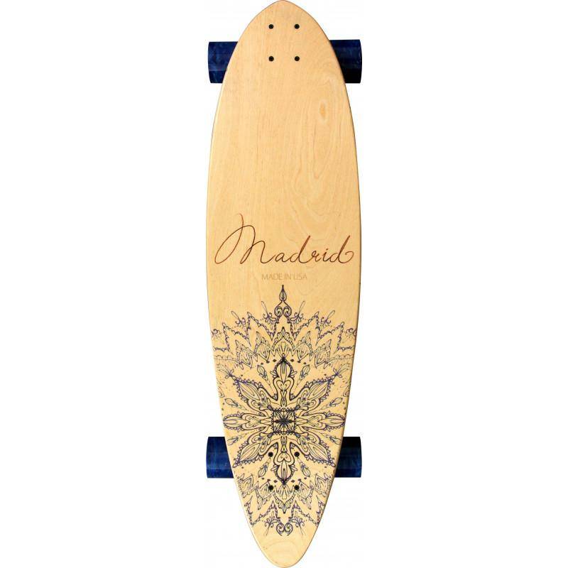 MADRID BLUNT 36" MANDALA LONGBOARD COMPLETE - Mooloolabas