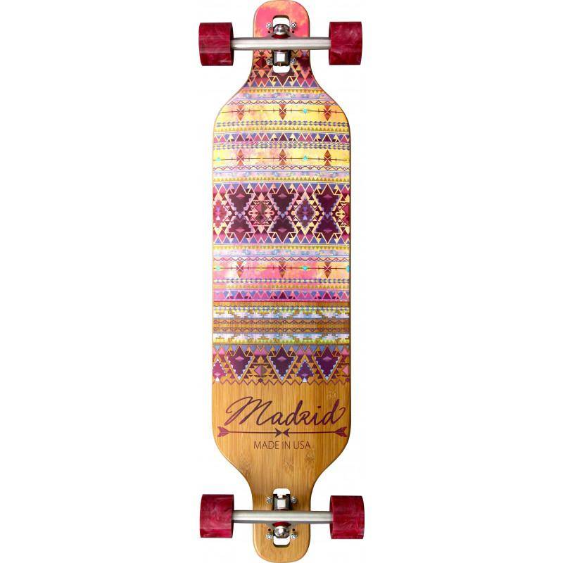 MADRID DREAM 39" INDIE BAMBOO DT - LONGBOARD COMPLETE - Mooloolabas