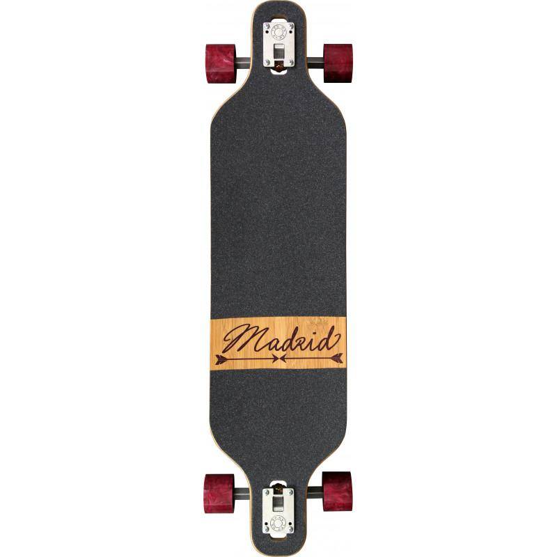 MADRID DREAM 39" INDIE BAMBOO DT - LONGBOARD COMPLETE - Mooloolabas