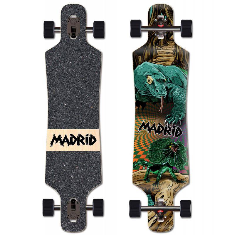 Madrid Spade Komodo 39” Drop Through Longboard Complete - Mooloolabas