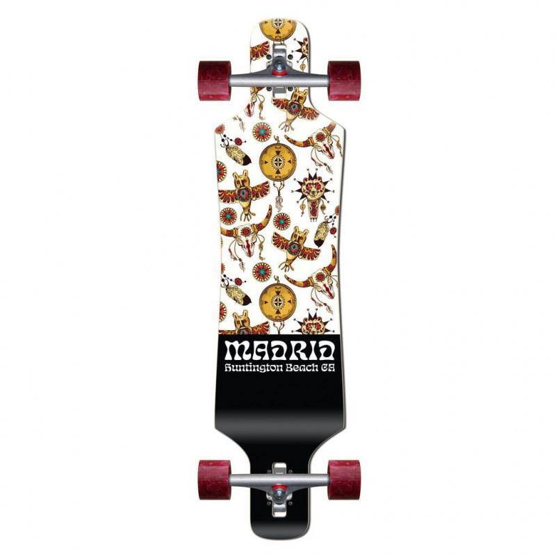 MADRID TOTEM 39" DROP THROUGH LONGBOARD COMPLETE - Mooloolabas