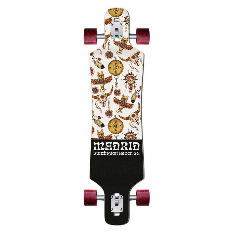 MADRID TOTEM 39" DROP THROUGH LONGBOARD COMPLETE - Mooloolabas