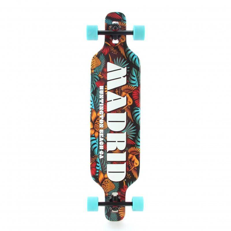 MADRID TROPICS 40" DROP THROUGH LONGBOARD COMPLETE - Mooloolabas