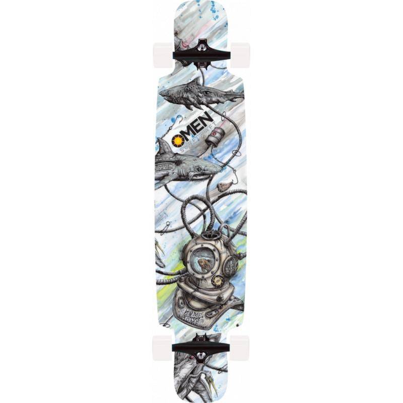 OMEN HOME SWEET HOME 41.5" DROP THROUGH LONGBOARD COMPLETE