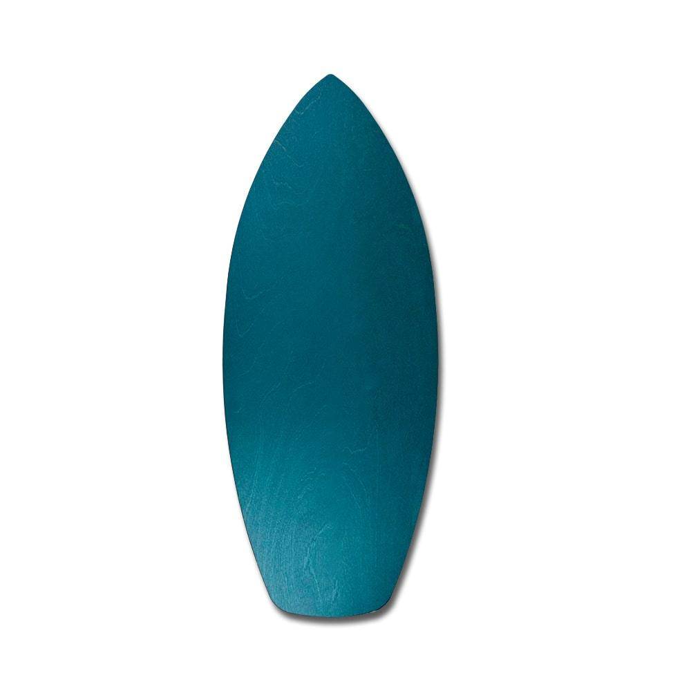 Daffy Boards Surf Style Balance Board with Fiberglass Core - Design: Teal